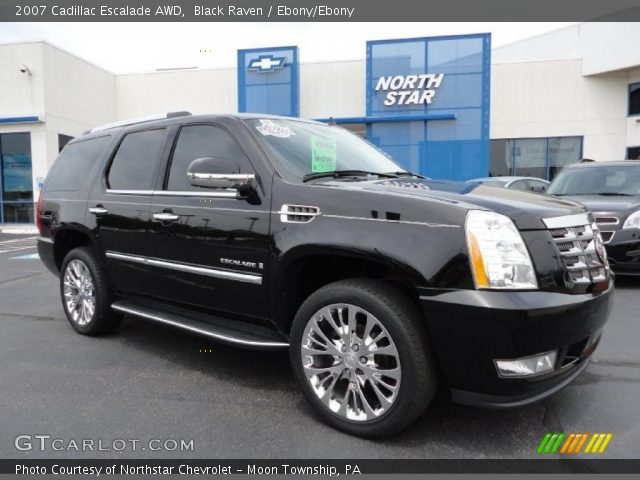 2007 Cadillac Escalade AWD in Black Raven