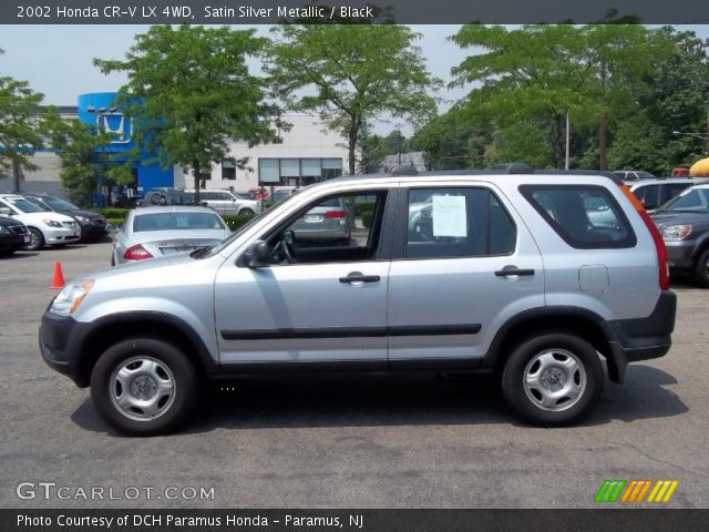 2002 Honda CR-V LX 4WD in Satin Silver Metallic