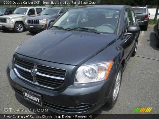 2007 Dodge Caliber SXT in Steel Blue Metallic
