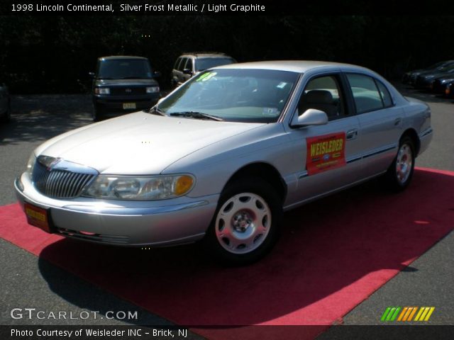 1998 Lincoln Continental  in Silver Frost Metallic