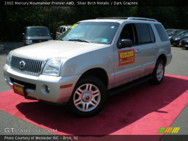2002 Mercury Mountaineer Premier AWD in Silver Birch Metallic