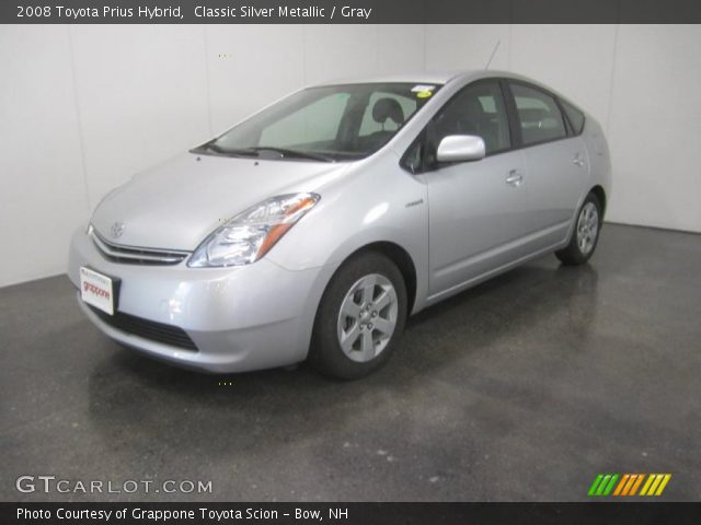 2008 Toyota Prius Hybrid in Classic Silver Metallic
