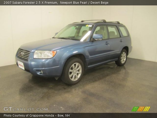 2007 Subaru Forester 2.5 X Premium in Newport Blue Pearl