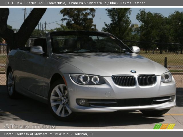 2011 BMW 3 Series 328i Convertible in Titanium Silver Metallic