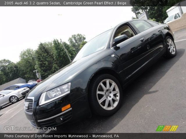 2005 Audi A6 3.2 quattro Sedan in Cambridge Green Pearl Effect