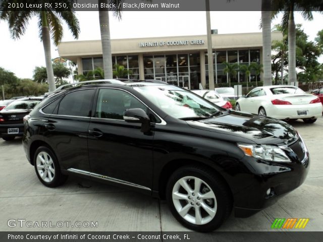 2010 Lexus RX 350 in Obsidian Black