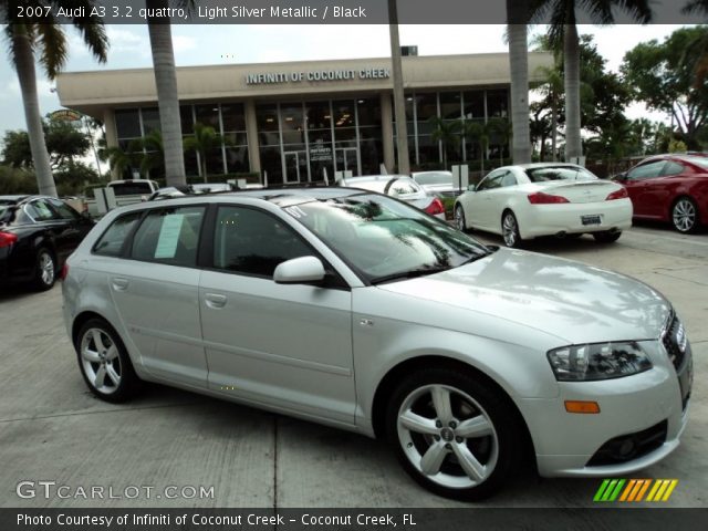 2007 Audi A3 3.2 quattro in Light Silver Metallic