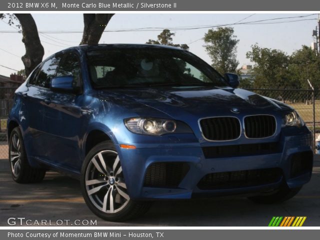 2012 BMW X6 M  in Monte Carlo Blue Metallic