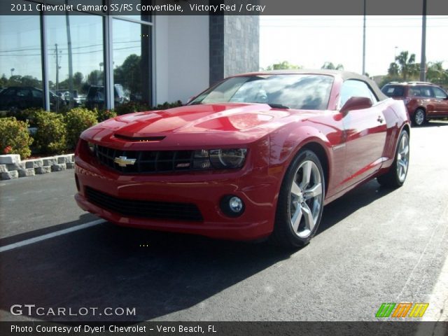 2011 Chevrolet Camaro SS/RS Convertible in Victory Red