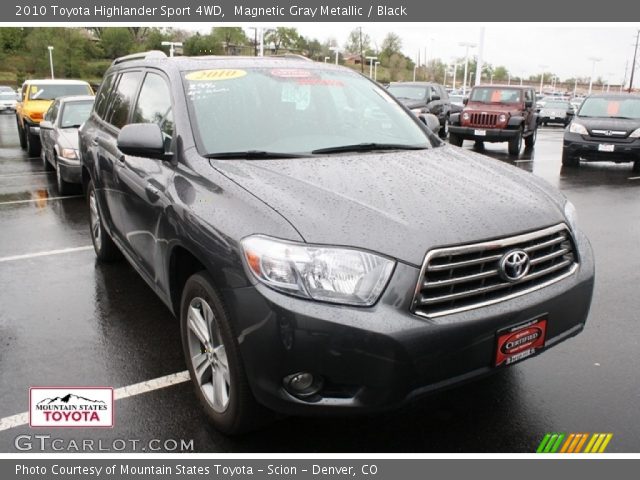 2010 Toyota Highlander Sport 4WD in Magnetic Gray Metallic