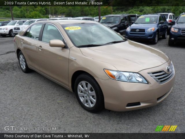 2009 Toyota Camry Hybrid in Desert Sand Metallic