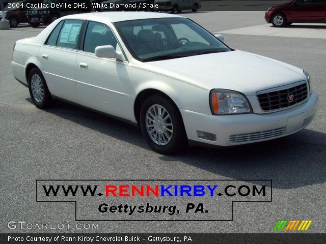 2004 Cadillac DeVille DHS in White Diamond