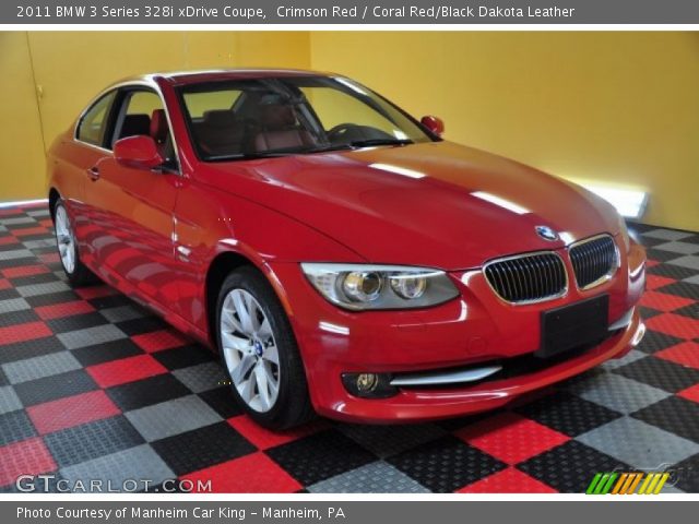 2011 BMW 3 Series 328i xDrive Coupe in Crimson Red