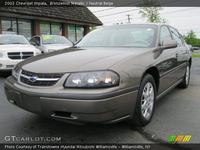 2003 Chevrolet Impala  in Bronzemist Metallic