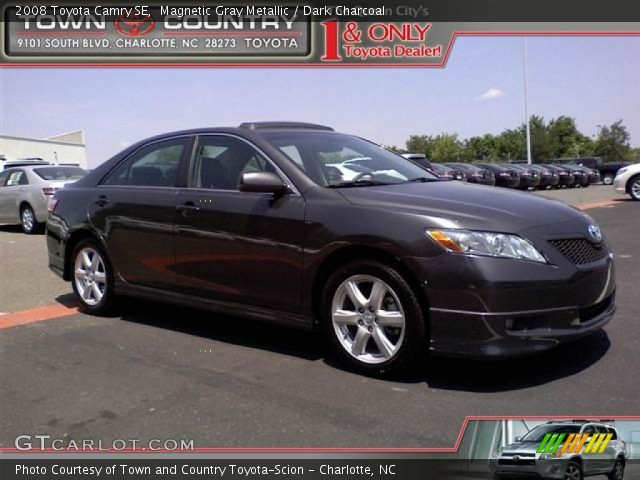 2008 Toyota Camry SE in Magnetic Gray Metallic