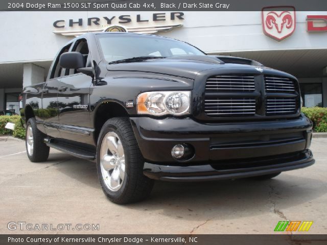 2004 Dodge Ram 1500 SLT Sport Quad Cab 4x4 in Black