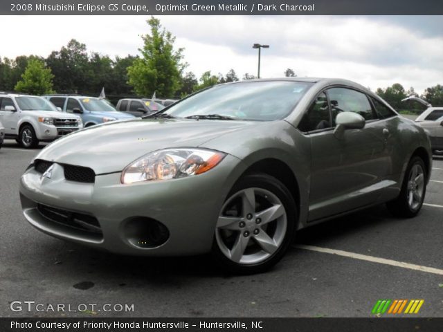 2008 Mitsubishi Eclipse GS Coupe in Optimist Green Metallic