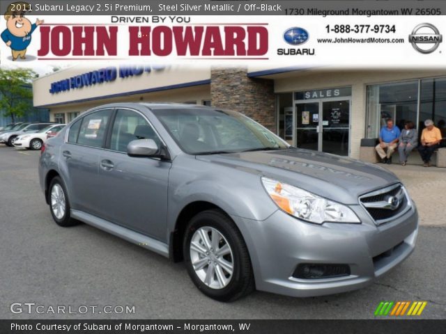 2011 Subaru Legacy 2.5i Premium in Steel Silver Metallic