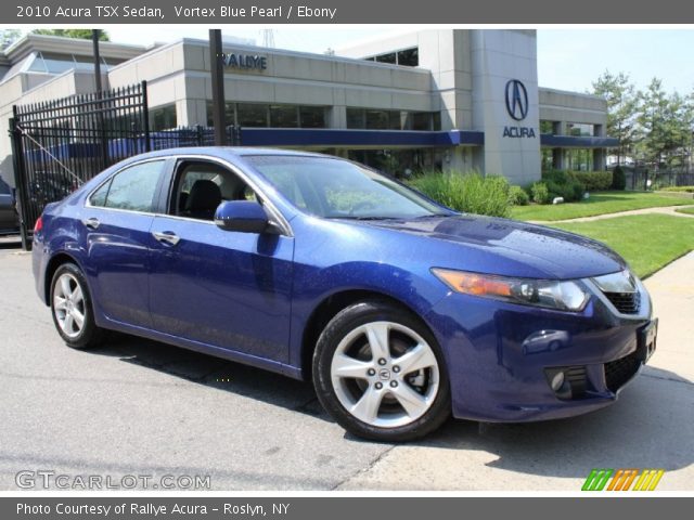 2010 Acura TSX Sedan in Vortex Blue Pearl