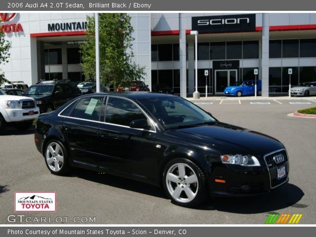 2006 Audi A4 2.0T Sedan in Brilliant Black