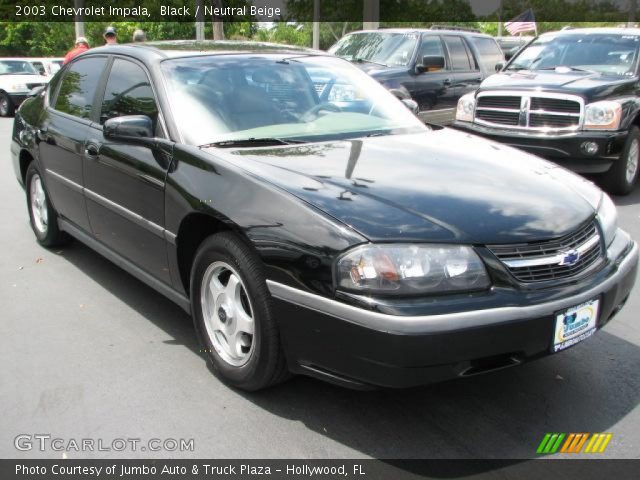 2003 Chevrolet Impala  in Black