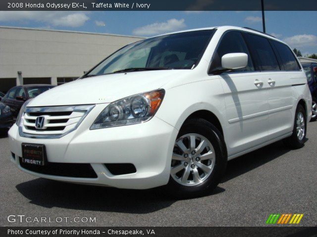 2008 Honda Odyssey EX-L in Taffeta White