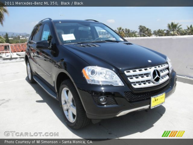 2011 Mercedes-Benz ML 350 in Black
