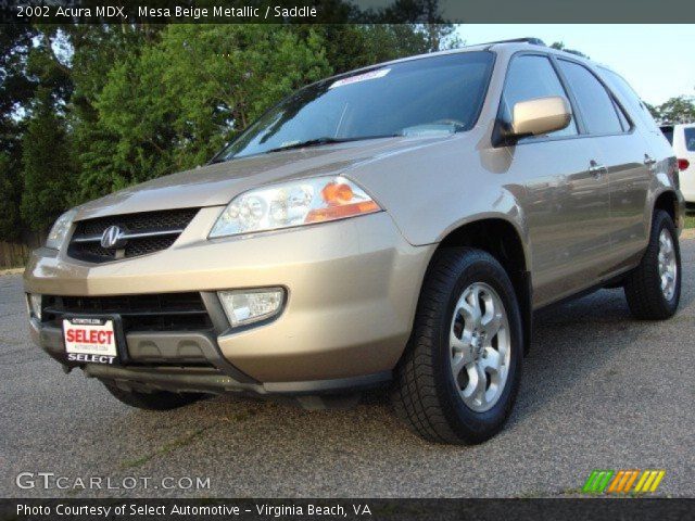 2002 Acura MDX  in Mesa Beige Metallic