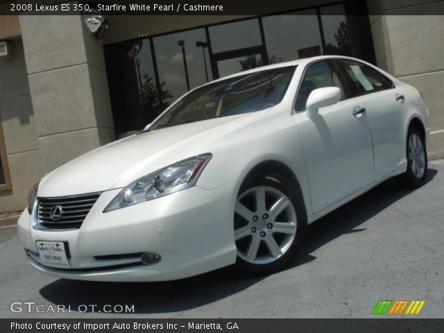 2008 Lexus ES 350 in Starfire White Pearl
