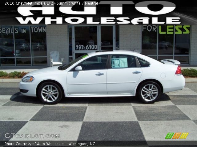 2010 Chevrolet Impala LTZ in Summit White