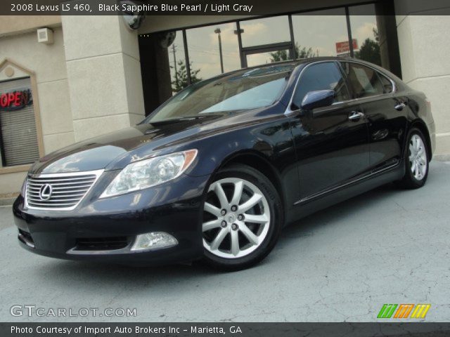 2008 Lexus LS 460 in Black Sapphire Blue Pearl