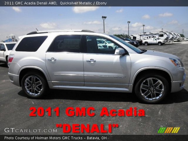 2011 GMC Acadia Denali AWD in Quicksilver Metallic