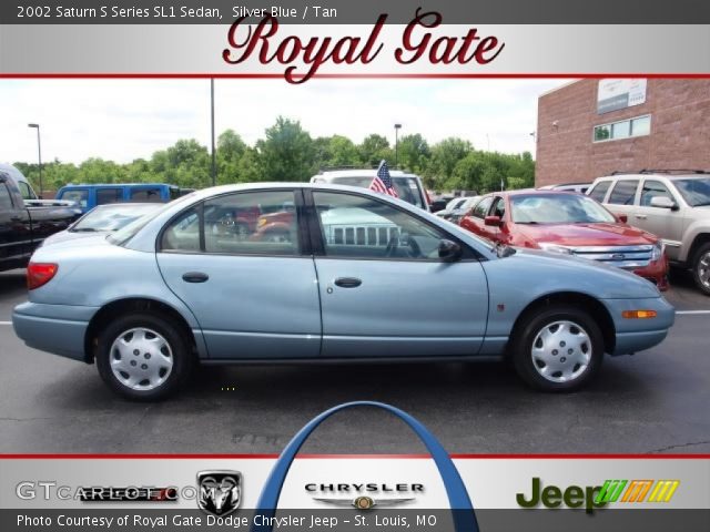 2002 Saturn S Series SL1 Sedan in Silver Blue