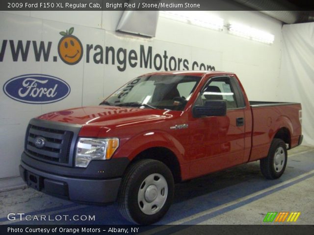 2009 Ford F150 XL Regular Cab in Bright Red