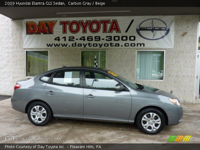 2009 Hyundai Elantra GLS Sedan in Carbon Gray
