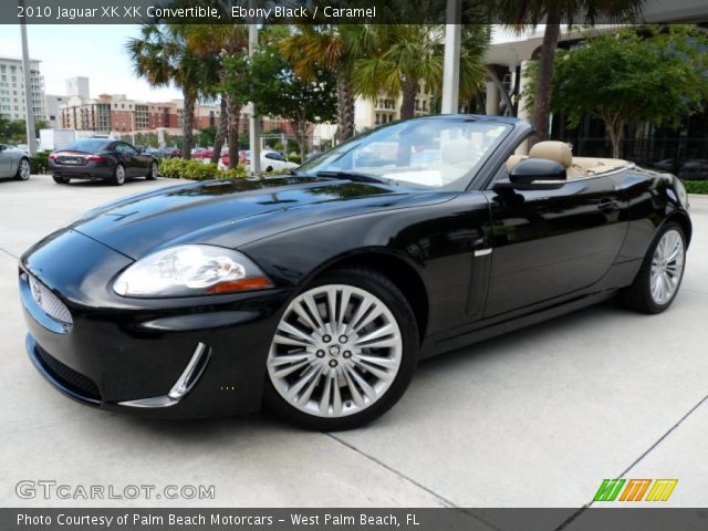 2010 Jaguar XK XK Convertible in Ebony Black