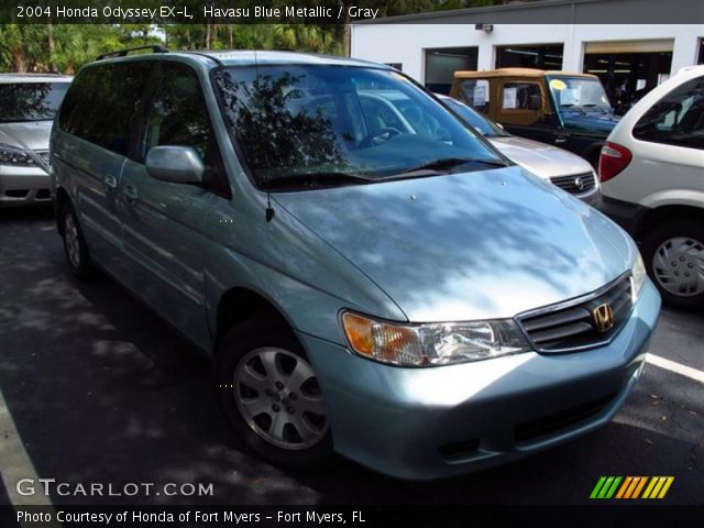 2004 Honda Odyssey EX-L in Havasu Blue Metallic