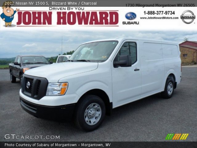 2012 Nissan NV 1500 S in Blizzard White