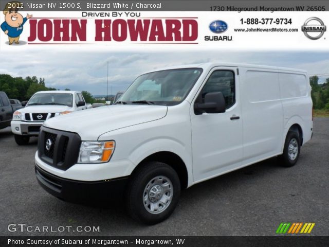 2012 Nissan NV 1500 S in Blizzard White