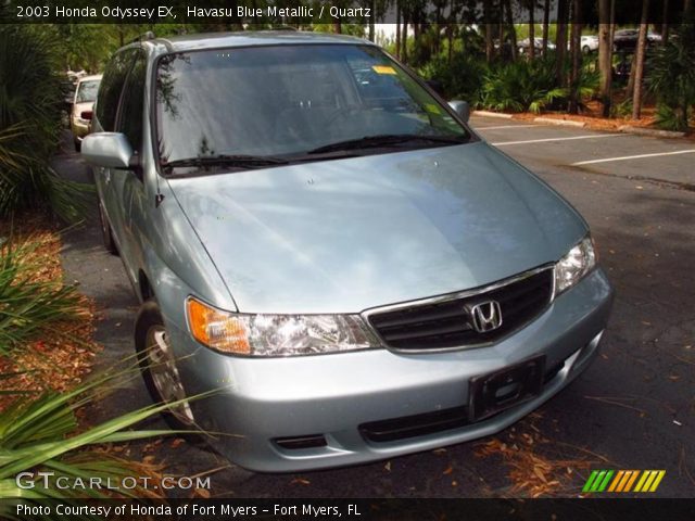 2003 Honda Odyssey EX in Havasu Blue Metallic