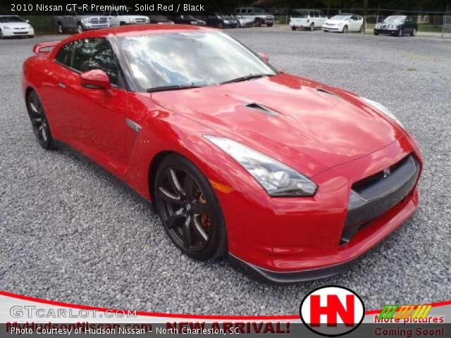 2010 Nissan GT-R Premium in Solid Red
