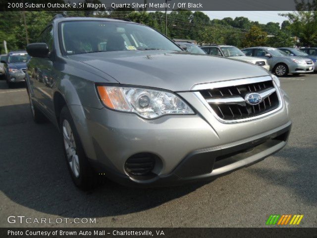 2008 Subaru Outback 2.5i Wagon in Quartz Silver Metallic