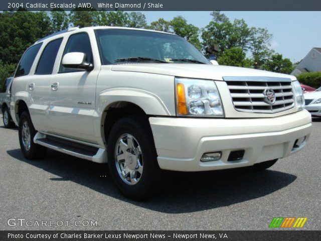 2004 Cadillac Escalade AWD in White Diamond