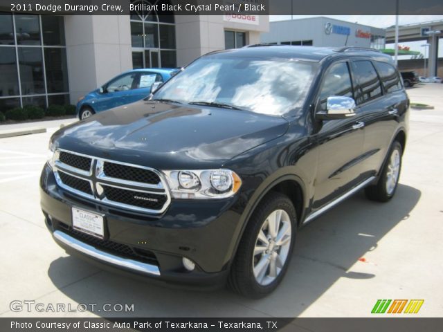 2011 Dodge Durango Crew in Brilliant Black Crystal Pearl