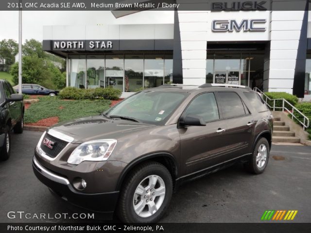 2011 GMC Acadia SLE AWD in Medium Brown Metallic