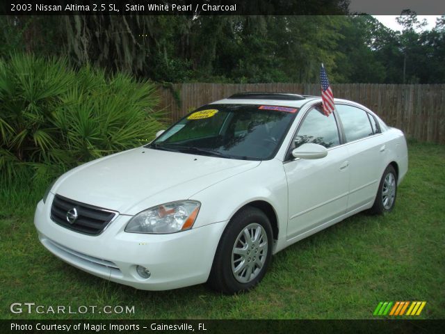 2003 Nissan Altima 2.5 SL in Satin White Pearl