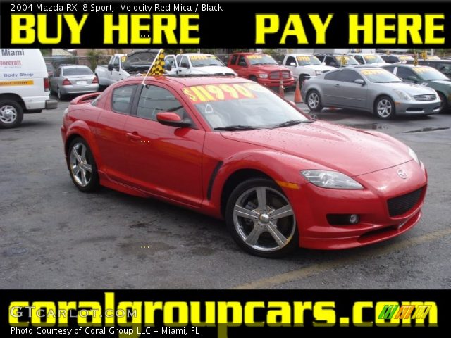 2004 Mazda RX-8 Sport in Velocity Red Mica