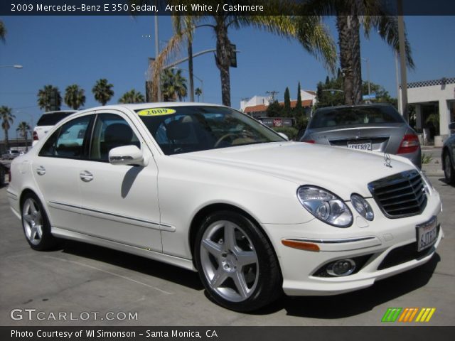 2009 Mercedes-Benz E 350 Sedan in Arctic White