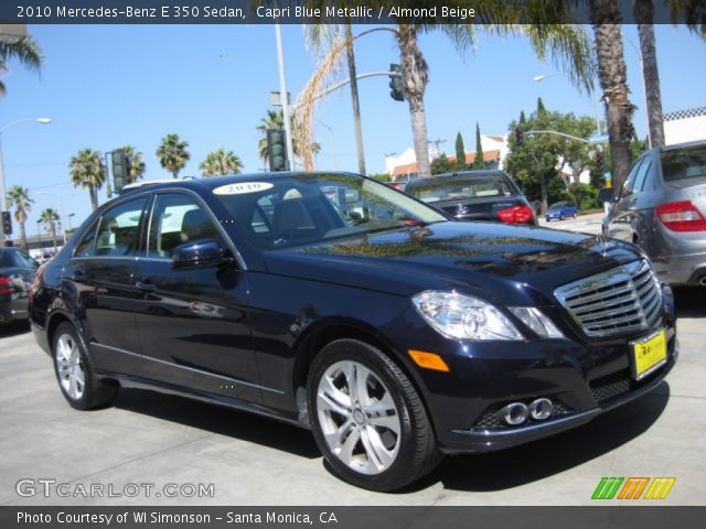 2010 Mercedes-Benz E 350 Sedan in Capri Blue Metallic
