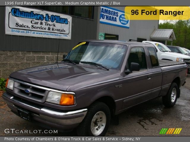 1996 Ford Ranger XLT SuperCab in Medium Graphite Metallic